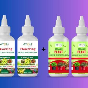 ATOM Agrotech Combo of 2pc Flowering & Blooming Enhance...