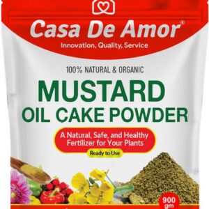 Casa De Amor Mustard Oil Cake Powder Natural Fertilizer...