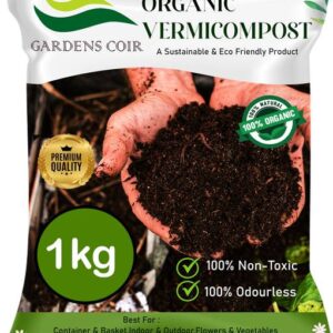 GARDENSCOIR Vermicompost Fertilizer Manure For Plants a...