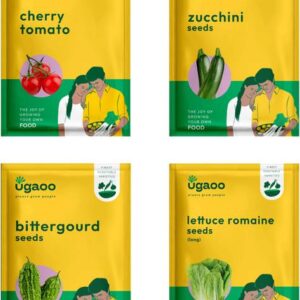 UGAOO Vegetable Seeds - Cherry Tomato , Zucchini , Bitt...