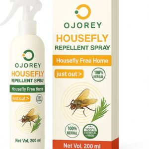 OJOREY Housefly Repellent Spray for Home 200ml | 100% H...