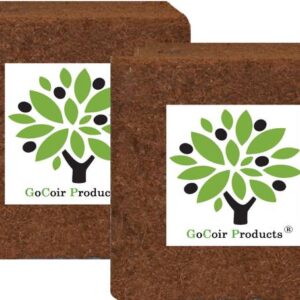 GoCoir Products Cocopeat block 2 kg Coir Pith, Potting ...