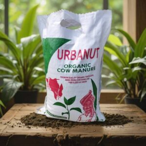 URBANUT Cow Dung Manure Fertilizers for Plants,Flowers,...