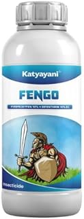 Katyayani Fengo | Pyriproxyfen 10% + Bifenthrin 10% EC | Dual-Action Insect Control Spray for Indoor & Outdoor Plants | Controls Whitefly, Thrips, Borers & Other Pests 250ml