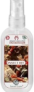 Sansar Green® Insect Spray, Premium Essential Super Powerful Liquid Spray for removing all types of Insects from Plants (500 ml)