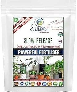 Erwon® slow Release organic Fertilizer for Long lasting fertilation of plants and maximising growth (200 gm)