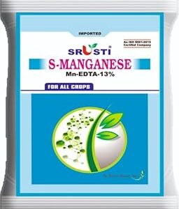 FARMROOT - It is an important micronutrients & it is required by plants in the second greaatest quantity compared to Iron (FR-S-MN EDTA-250Gm-Pack 2)