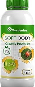 Gardenica Soft Body – Organic/Herbal Pesticide to keep Plant Healthy and Safe from Soft Body Insects. (1 ltr.)