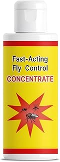 Fast-Acting Fly Control Concentrate 100ml– Fly Killer & Repellent, Water-Based Insect Spray for Indoor & Outdoor Use, Safe Farm & Garden Pest Control Solution