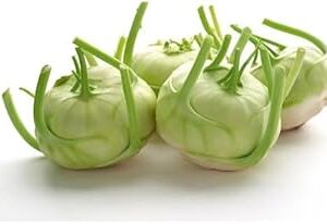 Kohlrabi Seed||Healthy Turnip/salgom/OlkopiSeed||50Piece Organic Seed for Indoor/Outdoor Home gardening||vegitable seed (Pack of-2) A_42