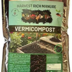 HRM Organics Organic Vermicompost 100% pure/1kg Organic...