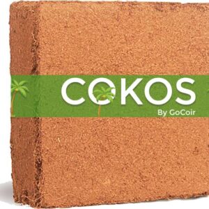 cokos by gocoir products 5 kg Cocopeat block, Potting M...