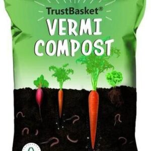 TrustBasket Organic Vermicompost for Plants Manure, Fer...