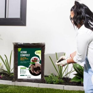 GauMrida Vermicompost for Plants 5Kg - Organic Fertiliz...