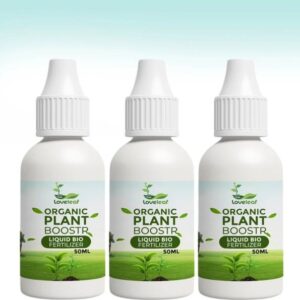 Loveleaf BioBoost Liquid Biofertilizer for Plants & Soi...