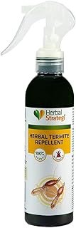 Herbal Strategi Termite Repellent Spray - Natural, Vegan & Eco-Friendly | 100% Herbal and Chemical free | Baby and Pet safe | Ayush certified | 200ml