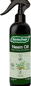 Garden Genie Ready to Use Neem Oil Spray 250ml I Organic Insecticide for Plants I Insect Killer Spray - Removes Mealy Bug, Fungus, Aphids Etc from Home Garden