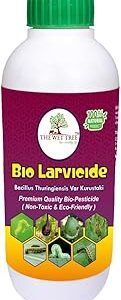THE WET TREE Bio Larvicide (Bacillus Thuringiensis Var Kurstaki) Liquid | Bio Pesticide | Insecticide for Plants 500ml
