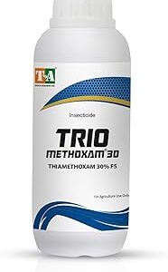 Titan Agritech Limited TRIOMETHOXAM 30 | Thiamethoxam 30% FS Systemic for Seed Treatment Targeting Sucking and Soil Insects 100ml