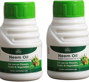 TrustBasket Neem Oil for Plants (200ml) | Organic Eco-Friendly Pesticide to Reduce Harmful Pests and fungus | Acts as Bactericide, Fungicide, Ovicide, and larvicide