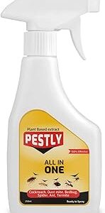Pestly All-In-One Pest Control Spray for Cockroach, Spider, Dust Mite, Bedbugs, Ants, Termites (Pack of 1 (All in One))