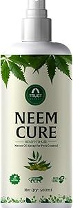 TrustBasket Neem Oil Spray for Plants 500 ml | Plant Insects Spray | Pesticide for Plants Home Garden | Neem oil for Plants | Neem Oil for Plant | Herbicide | Insecticide for Plants