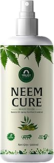 TrustBasket Neem Oil Spray for Plants 500 ml | Plant Insects Spray | Pesticide for Plants Home Garden | Neem oil for Plants | Neem Oil for Plant | Herbicide | Insecticide for Plants