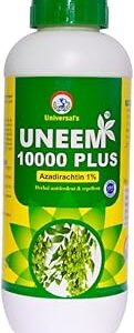 Uneem 10000 Plus Herbal Insecticide for Crops | Plant-Based Pest Repellent | Neem, Karanj, Custard Apple, Fish & Sesame Oils | Residue-Free & Safe | Compatible with PGR & Fungicides (1 Litre)