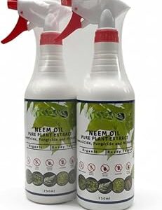 Foliar Spray for Healthy Leaves | Organic Neem Oil Insecticide | Natural Plant Protector & Leaf Shine | Controls Pests, Mites & Fungal Issues | Safe for Indoor & Outdoor Plants (2)