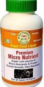 BON Organic Premium Micro Nutrient Plant Food Liquid, All-Purpose Growth Enhancer for Plants, Drenching and Spraying