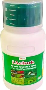 iAchuk Herbal Larvicide – Controls Fruit & Shoot Borer, Mites, Whitefly, Thrips, Aphids, Jassids & All Larvae | 20ml/15L Dose | 100ml Treats 5 Pumps | For All Crops & Vegetables