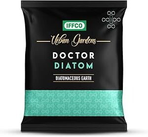 IFFCO Urban Gardens - Diatomaceous Earth Powder 800gm - 100% Natural, Doctor Diatom for Pest Control - Chemical Free Insect Repellent Powder for Home & Garden - Safe for Pets, Kids & Edible Plants