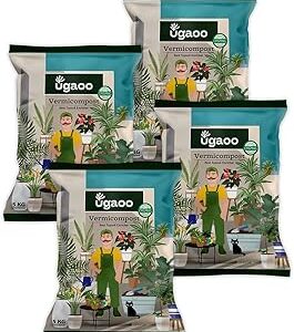 Ugaoo Vermicompost for Plants 20 Kg - Organic Fertilizer & Manure