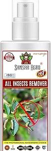 Sansar Agro® All Insect Remover Spray, Premium Essential Liquid Spray For Removing All Types Of Insects From Plants (100 Ml)