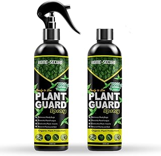 Home-Secure Plant Guard Ready to Use Neem Oil Spray | With Lemon Grass and Cedarwood |Long Lasting Indoor and Outdoor Plant Protection | Removes Mealybugs, Fungus, and Plant Insects (220 ml+220 ml)