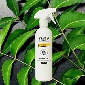 Kraft Seeds Neem Guard Spray – 450ml Ready-to-Use Cold Pressed Organic Blend for Indoor & Outdoor Plants, Pet & Kid Friendly