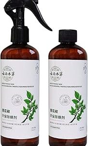 Advanced-Plant-Based Eco Mite Spray | Safe, Non-Toxic Pest Control Solution | Natural Mite Eliminator for Home & Garden 200ML PACK OF 2