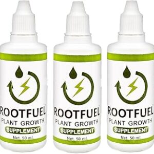 Rootfuel Liquid Plant Growth Enhancer Supplement- Root Enhancer For Plants, Pot Plant Growth Enhancers, Take Root Rooting Hormone Supplement For Transplant | Pack Of 3