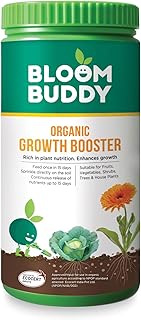 BloomBuddy Plant Fertilizer 1kg Granules – 100% Organic NPK Rich Growth,Flower & Fruit Booster | Fertilizer for Plants Home Garden, Pot Plants,Indoor Plant Fertilizer,Plant Food,Potted Plant Nutrients
