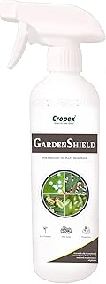 Cropex GardenShield | Natural Pest Control Spray for Home Garden Plants | Protects Against Mealybugs, Aphids, Thrips & Whiteflies | Botanical Extract-Based | Safe for Indoor & Outdoor Use | 500 ml