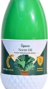 Ugaoo Neem Oil Spray for Plants & Garden - Highly Effective on Plant Insects (250 ml)