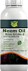 Alagaezyme neem oil for plant Premium Neem Oil for Gardening - 100% Pure and Effective Plant Treatment pest and fungs from all kinds of plants like herbs, flowers and veggies. 10000 ppm (100 ml)