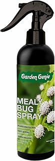 Garden Genie Mealy Bug Killer Spray for Plants 250ml | 100% Natural White Bug Insecticide for Plants Home Garden | No Harmful Chemicals | Pet & Children Safe