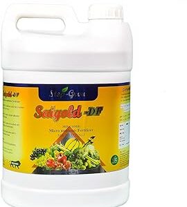 Step Organica Step Grow Saigold DF | Mix Micronutrients Liquid Combi | Multi-Micronutrient Fertilizer (Maharashtra Grade No. I)-5 Litre