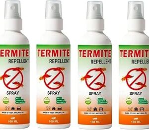 Termite Repellent Spray - 100ml | Natural & Eco-Friendly | Termite Killer | Wood Preservative | Controls Termites, Borers | 100% Herbal and Chemical free | Baby and Pet safe 1