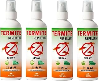 Termite Repellent Spray - 100ml | Natural & Eco-Friendly | Termite Killer | Wood Preservative | Controls Termites, Borers | 100% Herbal and Chemical free | Baby and Pet safe 1