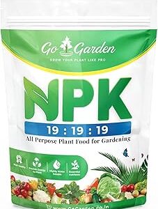 Go Garden NPK 19 Plant Booster & Enhancer | Complete Plant Food for Growth Boost and Maximum Production | Ideal for Home, Garden & Outdoor Plant Care 400 G