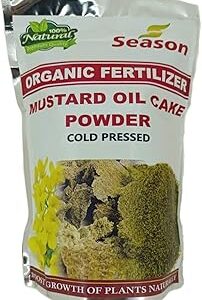 Mustard Oil Cake Powder Natural Essential Fertilizer for Plant Growth and Healthy Roots.(Pack of 1)