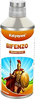 Katyayani Bifenzo | Bifenthrin 10% EC | Broad-Spectrum Pest control Spray for Indoor & Outdoor Plants | Fast-Acting and Long-Lasting Protection 500ml x 1