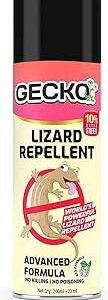 Shadow Securitronics Gecko Aerosol Based Odour Free Herbal Lizard Repellent Spray | Eco-Friendly & Biodegradable | Irritant &Chemical-Free | 220 ml (15 Days Protection) PK of 1-FORMULATION 10X